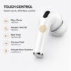 UC Urban Case UC Pods 2nd Generation TWS Earbuds | Bluetooth 5.3 | Type-C Fast Charging | 48 Hours Playback | ENC Stereo Sound | Touch Control | White