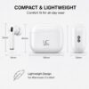 UC Urban Case UC Pods 2nd Generation TWS Earbuds | Bluetooth 5.3 | Type-C Fast Charging | 48 Hours Playback | ENC Stereo Sound | Touch Control | White