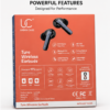 UC Urban Case TITAN True Wireless Earbuds | Bluetooth 5.3 | 48 Hours Playback | 3D Stereo Sound | Type-C Fast Charging | Touch Control