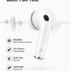 UC Urban Case UC-PRO2 ANC True Wireless Earbuds | Bluetooth 5.6 | Active Noise Cancellation | 48 Hours Playback | USB Type-C Fast Charging | HD Calling | White