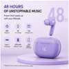 UC Urban Case Purple True Wireless Earbuds | Bluetooth 5.3 | 48H Battery Backup | HD Stereo Sound | Smart Touch Control | TWS Earbuds | Purple