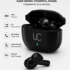 UC Urban Case UC-01 True Wireless Earbuds | Bluetooth 5.3 | 48 Hours Playback | 3D Stereo Sound | HD Calling | Smart Touch Control | Black