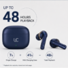 UC Urban Case Sky True Wireless Earbuds | Bluetooth 5.3 | 48H Battery Backup | HD Stereo Sound | Smart Touch Control | FREE Silicone Protective Case | Sky Blue