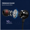 grid-piece-1-3-6.png UC Urban Case UBT-12 Wireless Bluetooth Neckband Earphones | 100H Playback | Bluetooth 5.4 | USB Type-C Fast Charging | Magnetic Earbuds | Black