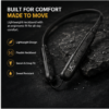 UC Urban Case Z3 Wireless Bluetooth Neckband | Bluetooth 5.4 | 60H Music Playback | 70H Talk Time | USB Type-C Fast Charging | Magnetic Earphones | Black