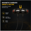 UC Urban Case Z3 Wireless Bluetooth Neckband | Bluetooth 5.4 | 60H Music Playback | 70H Talk Time | USB Type-C Fast Charging | Magnetic Earphones | Black