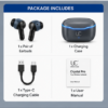 UC Urban Case Crystal Pro True Wireless Earbuds | Bluetooth 5.3 | 40H Battery Backup | HD Stereo Sound | Smart Touch Control | Crystal Grey