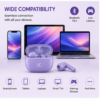 UC Urban Case Purple True Wireless Earbuds | Bluetooth 5.3 | 48H Battery Backup | HD Stereo Sound | Smart Touch Control | TWS Earbuds | Purple